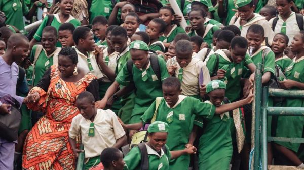 Participants at The International Schools Athletics Championship Lagos, March 14-18, 2022.