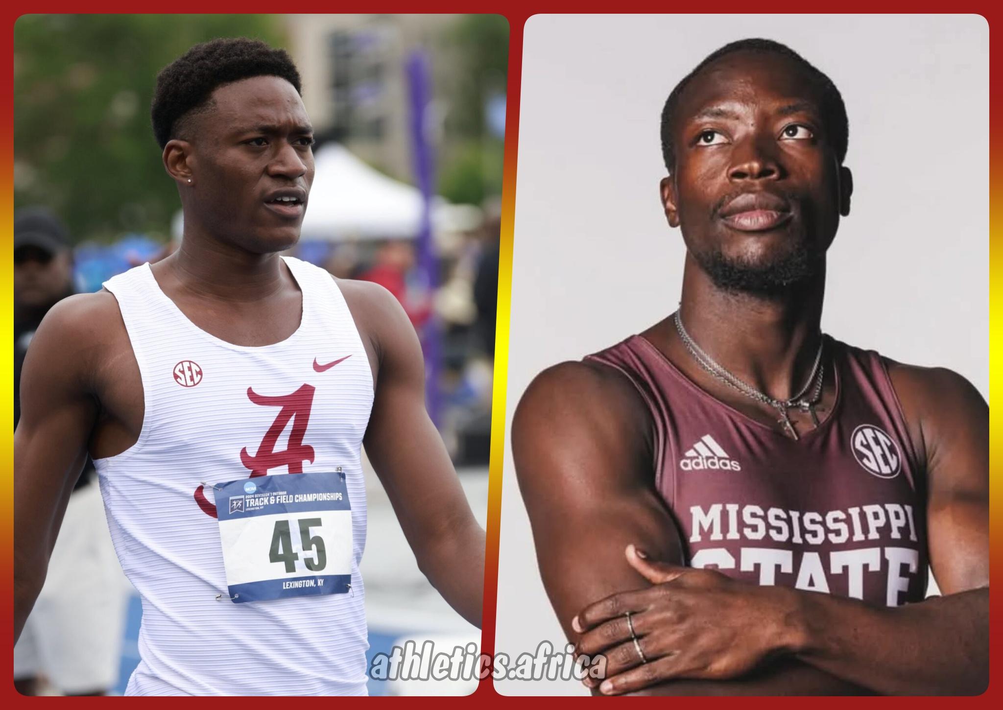 Nigerian athletes Samuel Ogazi and Adekalu Fakorede / Photo: AA